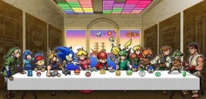 Mario Last Supper